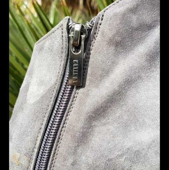 Le Silla sude Wedge Ankle Boots SZ 8 - Picture 4 of 4